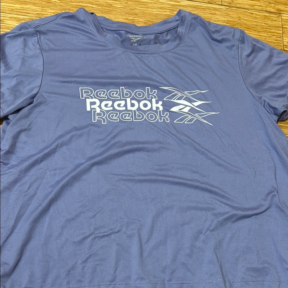 Reebok Men's Blue Graphic T-Shirt